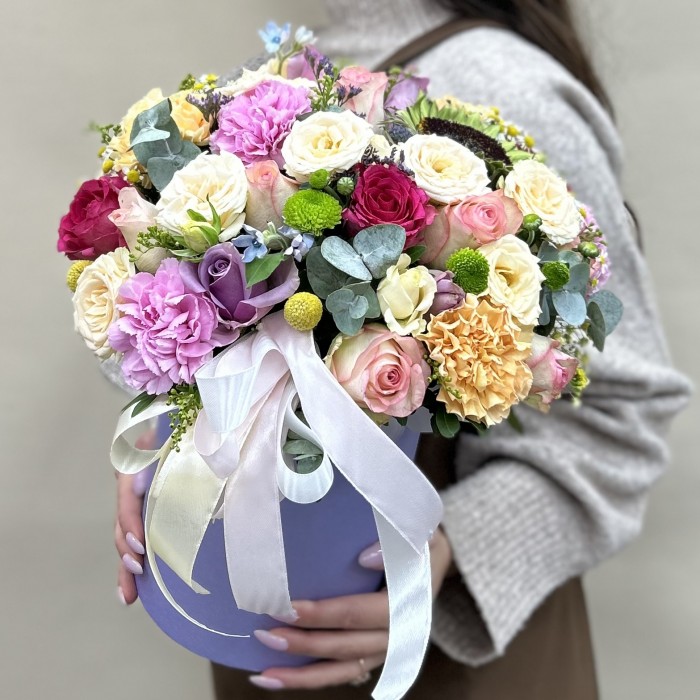 Букет дня Пламя в коробке